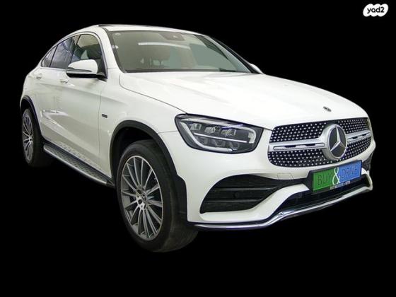 מרצדס GLC GLC300E AMG Coupe הייבריד אוט' 2.0 (211 כ''ס) היברידי חשמל / בנזין 2021 למכירה ב