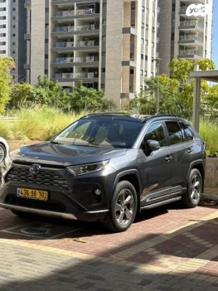 טויוטה RAV4 הייבריד 4X4 E-xclusive הייבריד אוט' 2.5 (178 כ''ס) בנזין 2021 למכירה בהוד השרון