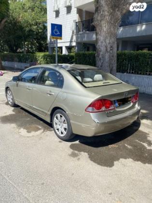 הונדה סיוויק סדאן החדשה LS אוט' 1.8 (140 כ''ס) בנזין 2007 למכירה בחולון