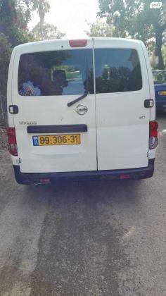 ניסאן NV200 Upper ידני דיזל 5 מק' 1.5 (90 כ''ס) דיזל 2014 למכירה בפרדס חנה כרכור