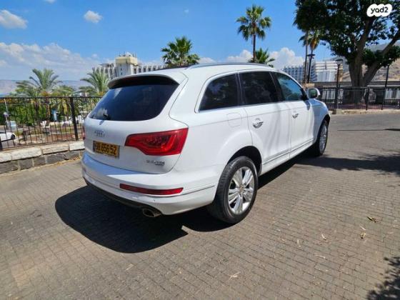 אאודי Q7 4X4 Executive אוט' דיזל 7 מק' 3.0 (245 כ''ס) דיזל 2014 למכירה בטבריה