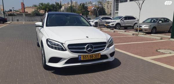 מרצדס C-Class C180 AVG FLT אוט' 1.6 (156 כ"ס) בנזין 2019 למכירה ברמת גן