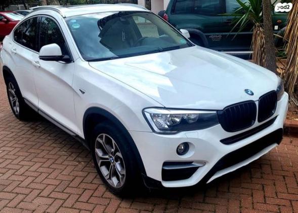 ב.מ.וו X4 4X4 XDRIVE20I Sport אוט' 2.0 (184 כ''ס) בנזין 2018 למכירה בראשון לציון