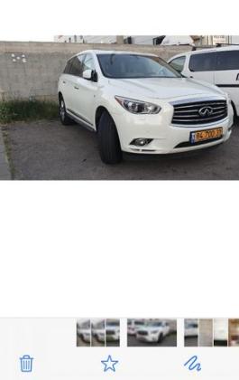 אינפיניטי QX60 4X4 Elegance אוט' 7 מק' 3.5 (265 כ''ס) בנזין 2015 למכירה בתל אביב יפו