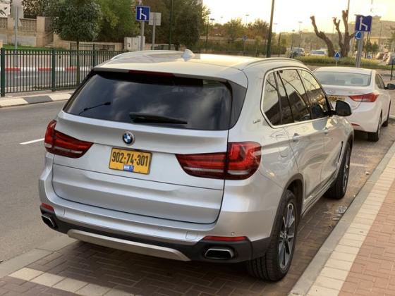 ב.מ.וו X5 4X4 XDRIVE40E Exclusiv היבריד אוט' 5מ 2.0(313כ''ס) היברידי חשמל / בנזין 2017 למכירה בגני תקווה