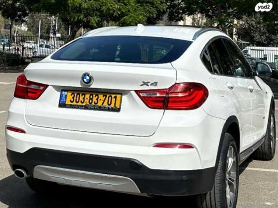 ב.מ.וו X4 4X4 XDRIVE20I Sport אוט' 2.0 (184 כ''ס) בנזין 2018 למכירה בנתניה