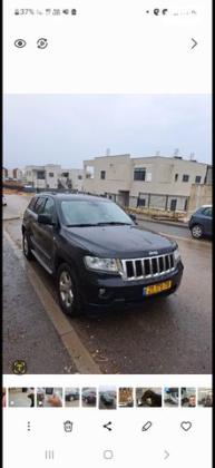 ג'יפ / Jeep גרנד צ'ירוקי 4X4 Laredo אוט' 3.6 (282 כ''ס) בנזין 2011 למכירה בצפת