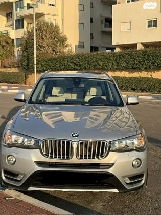 ב.מ.וו X3 4X4 XDRIVE28I X-Line אוט' 2.0 (245 כ''ס) בנזין 2017 למכירה בבת ים