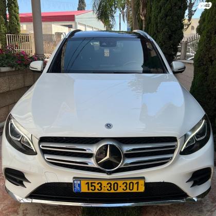 מרצדס GLC 4X4 GLC350E AMG הייבריד אוט' 2.0 (211 כ''ס) ק'-3 היברידי חשמל / בנזין 2018 למכירה בכפר יאסיף