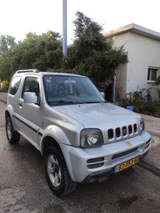 סוזוקי ג'ימני 4X4 JLX-L אוט' 1.3 (85 כ''ס) בנזין 2007 למכירה בבית הלל