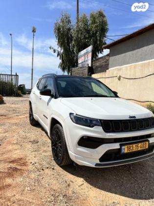 ג'יפ / Jeep קומפאס 4X4 4XE S Premium הייבריד אוט' 1.3 (180 כ''ס) היברידי חשמל / בנזין 2022 למכירה בהרצליה