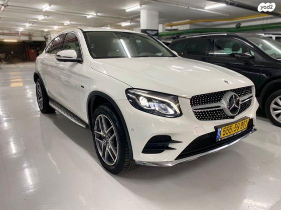 מרצדס GLC-Class קופה 4X4 GLC350E AMG Coupe הייבריד אוט' 2.0 (211 כ"ס) היברידי חשמל / בנזין 2018 למכירה בהרצליה