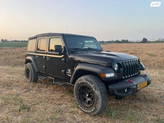 ג'יפ / Jeep רנגלר ארוך 4X4 Unlimited Sport אוט' 2.0 (272 כ''ס) בנזין 2019 למכירה בשקף