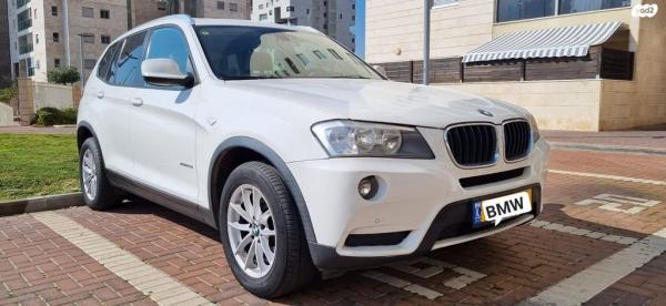 ב.מ.וו X3 4X4 XDRIVE20I Business אוט' 2.0 (184 כ''ס) בנזין 2014 למכירה בגן יבנה