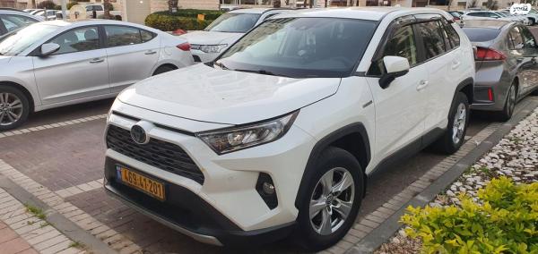 טויוטה RAV4 הייבריד E-xperience הייבריד 5 דל' אוט' 2.5 (178 כ''ס) בנזין 2019 למכירה בקרית ים