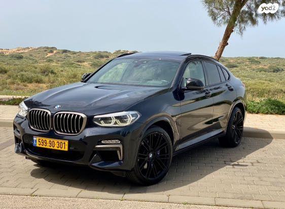 ב.מ.וו X4 4X4 M40I Exclusive אוט' 3.0 (354 כ''ס) בנזין 2019 למכירה בנתניה