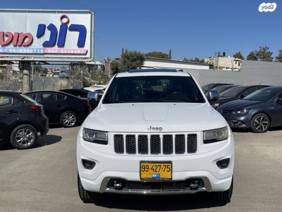 ג'יפ / Jeep גרנד צ'ירוקי 4X4 Overland אוט' 3.6 (282 כ''ס) בנזין 2013 למכירה בעספיא