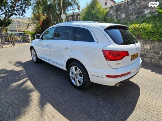 אאודי Q7 4X4 Executive אוט' דיזל 7 מק' 3.0 (245 כ''ס) דיזל 2014 למכירה בטבריה