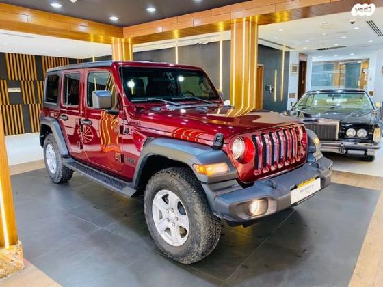 ג'יפ / Jeep רנגלר ארוך 4X4 4D Sport S אוט' 2.0 (272 כ''ס) בנזין 2022 למכירה בירושלים