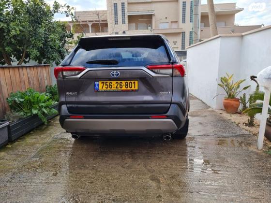 טויוטה RAV4 הייבריד E-xperience הייבריד 5 דל' אוט' 2.5 (178 כ''ס) בנזין 2019 למכירה בעכו