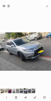 מיצובישי אאוטלנדר Intense אוט' 7 מק' 2.0 (150 כ"ס) בנזין 2017 למכירה בירושלים