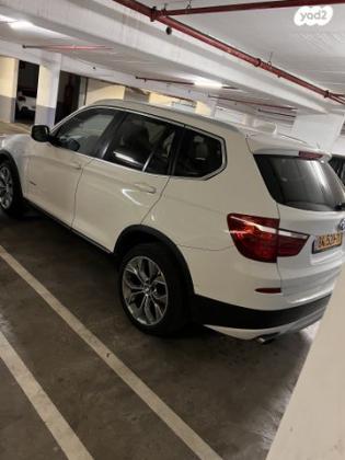 ב.מ.וו X3 4X4 XDRIVE20I Luxury אוט' 2.0 (184 כ''ס) בנזין 2014 למכירה בתל אביב יפו