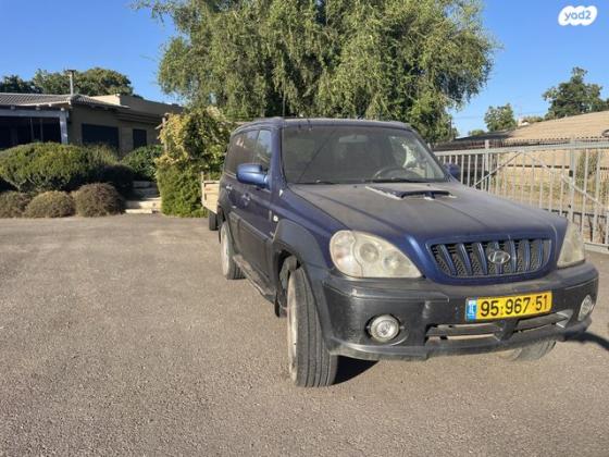 יונדאי טאראקן 4X4 GLS אוט' דיזל 5 מק' 2.9 (150 כ''ס) דיזל 2003 למכירה בכפר ברוך