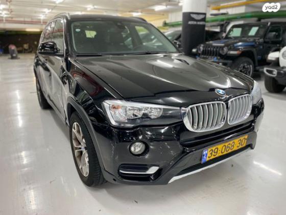 ב.מ.וו X3 4X4 XDRIVE28I X-Line אוט' 2.0 (245 כ''ס) בנזין 2017 למכירה בהרצליה