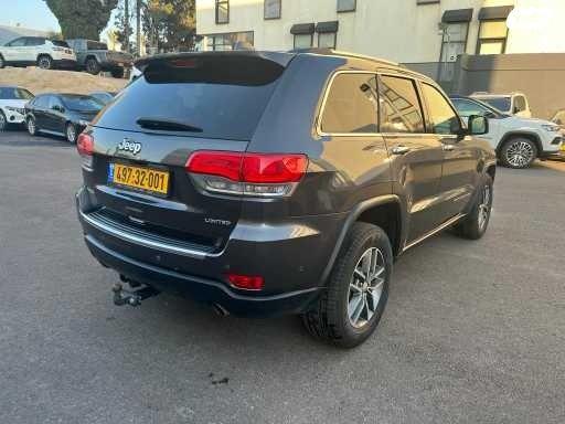 ג'יפ / Jeep גרנד צ'ירוקי 4X4 Limited אוט' 3.6 (282 כ"ס) בנזין 2019 למכירה ברעננה