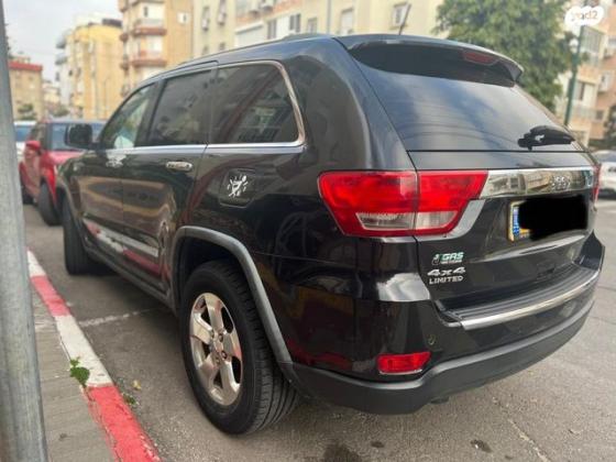 ג'יפ / Jeep גרנד צ'ירוקי 4X4 Limited אוט' 3.6 (282 כ''ס) בנזין 2011 למכירה בראשון לציון