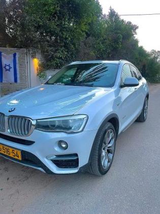 ב.מ.וו X4 4X4 XDRIVE28I Sport אוט' 2.0 (245 כ''ס) בנזין 2016 למכירה בגני עם