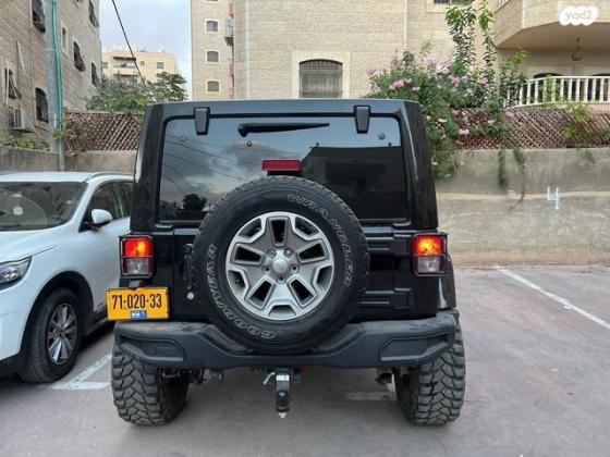 ג'יפ / Jeep רנגלר ארוך 4X4 Rubicon אוט' 3.6 (280 כ''ס) בנזין 2015 למכירה בירושלים