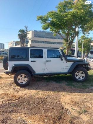 ג'יפ / Jeep רנגלר ארוך 4X4 Unlimited Sport אוט' 3.6 (280 כ''ס) ק'-2 בנזין 2016 למכירה ברחובות