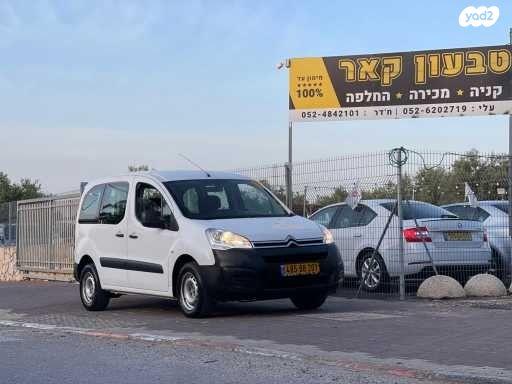 סיטרואן ברלינגו דור 2 (2008-2019) Comfort Plus ידני דיזל + 4 כ"א 1.6 (75 כ''ס) דיזל 2019 למכירה בקרית טבעון