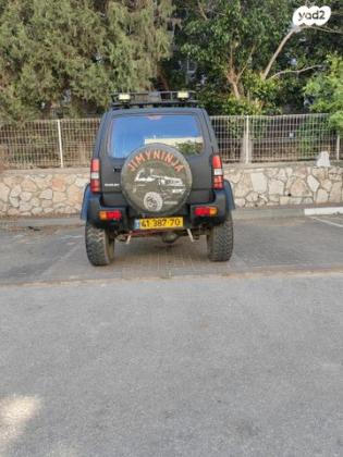 סוזוקי ג'ימני 4X4 JLX ידני 1.3 (85 כ''ס) בנזין 2010 למכירה בפרדס חנה כרכור