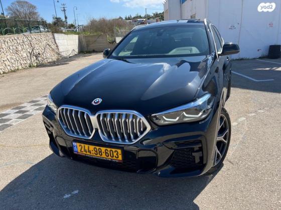 ב.מ.וו X6 4X4 XDRIVE 30D M-Sport אוט' דיזל 3.0 (286 כ''ס) דיזל 2022 למכירה בחיפה