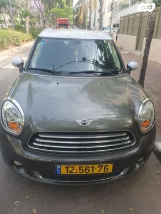 מיני קאנטרימן Pepper אוט' 1.6 (122 כ"ס) בנזין 2013 למכירה בחיפה