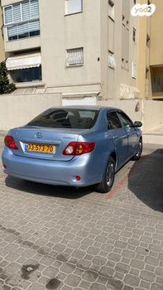 טויוטה קורולה Sun אוט' 1.6 (124 כ"ס) בנזין 2009 למכירה באשדוד