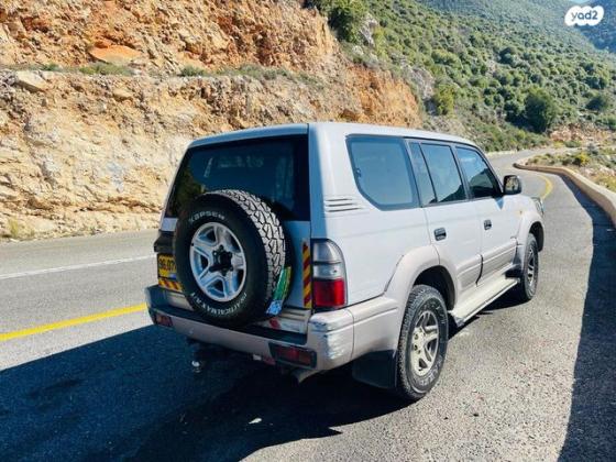 טויוטה לנד קרוזר פרדו ארוך 4X4 STD אוט' דיזל 8 מק' 3.0 (125 כ''ס) דיזל 1999 למכירה ביאנוח ג'ת