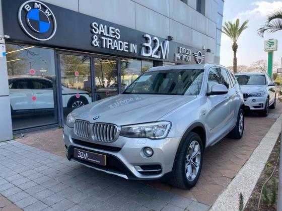 ב.מ.וו X3 4X4 XDRIVE20I X-Line אוט' 2.0 (184 כ''ס) בנזין 2015 למכירה באשדוד