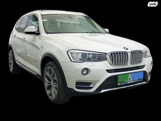 ב.מ.וו X3 4X4 XDRIVE28I Luxury אוט' 2.0 (245 כ''ס) בנזין 2016 למכירה ב