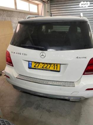 מרצדס GLK Class 4X4 GLK220 4MATIC Sport אוט' דיזל 2.1 (170 כ''ס) דיזל 2013 למכירה במבשרת ציון