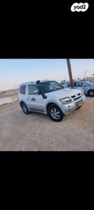 מיצובישי פג'רו קצר 4X4 GLS אוט' דיזל 5 מק' 3.2 (160 כ''ס) דיזל 2003 למכירה בכפר קאסם