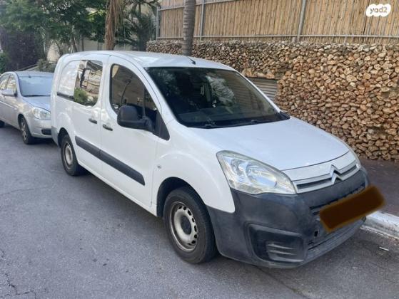 סיטרואן ברלינגו דור 2 (2008-2019) Maxi ידני דיזל 4 דל' 3 מק' 1.6 (100 כ"ס) דיזל 2017 למכירה בכפר סבא