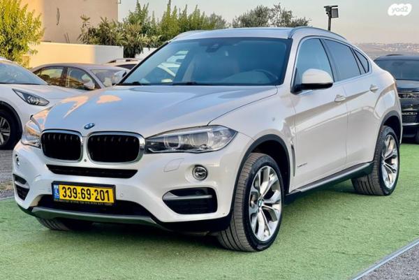 ב.מ.וו X6 4X4 XDRIVE30D Exclusive אוט' דיזל 3.0 (258 כ''ס) דיזל 2018 למכירה בכפר מנדא