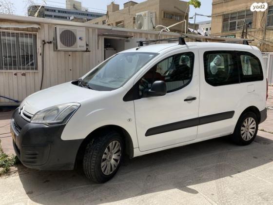 סיטרואן ברלינגו דור 2 (2008-2019) Comfort ידני דיזל 4 דל' 1.6 (75 כ"ס) דיזל 2016 למכירה בבני ברק