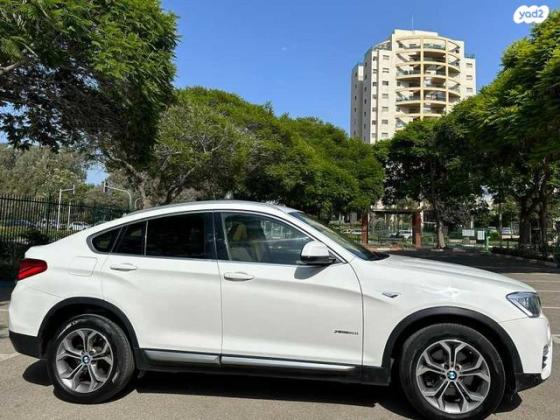 ב.מ.וו X4 4X4 XDRIVE20I Sport אוט' 2.0 (184 כ''ס) בנזין 2018 למכירה בנתניה