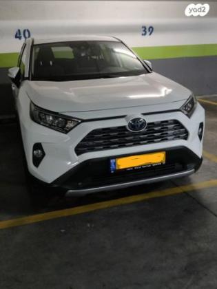 טויוטה RAV4 הייבריד E-xperience הייבריד 5 דל' אוט' 2.5 (178 כ''ס) בנזין 2020 למכירה בגבעתיים