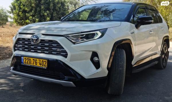 טויוטה RAV4 הייבריד E-motion הייבריד אוט' 2.5 (178 כ''ס) בנזין 2020 למכירה במבועים