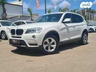 ב.מ.וו X3 4X4 XDRIVE20I Luxury אוט' 2.0 (184 כ''ס) בנזין 2013 למכירה בחיפה